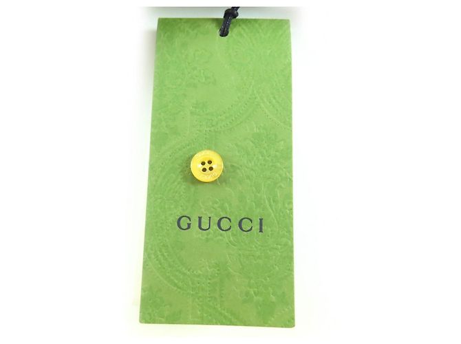 Vestido de seda Gucci Amarillo - vista 11