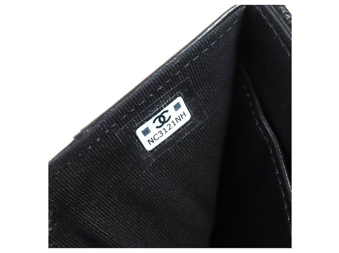 Timeless Cartera CHANEL COCO Mark Matelasse Caviar Negro - vista 10