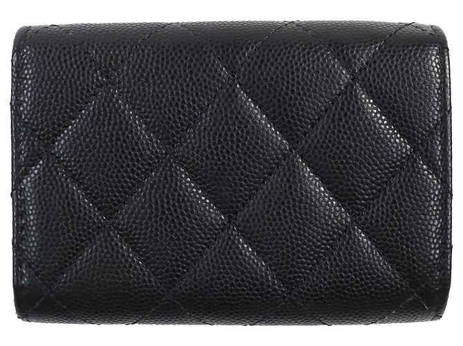 Timeless Cartera CHANEL COCO Mark Matelasse Caviar Negro - vista 3
