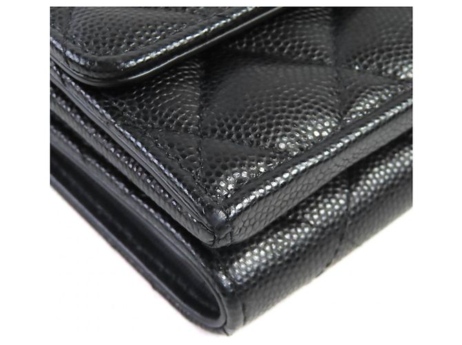 Timeless Cartera CHANEL COCO Mark Matelasse Caviar Negro - vista 5