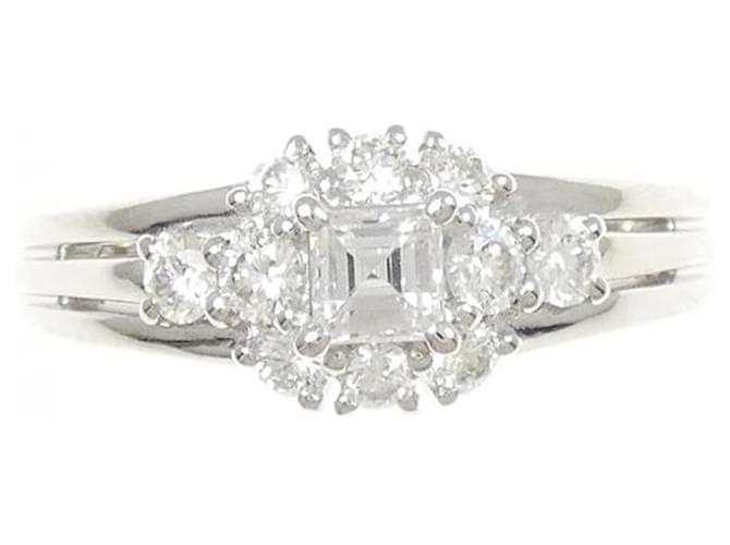 Autre Marque Pola Platinum Diamond Ring Silber - Ansicht 2