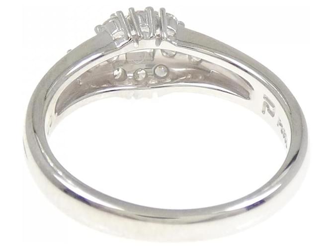 Autre Marque Pola Platinum Diamond Ring Silber - Ansicht 3