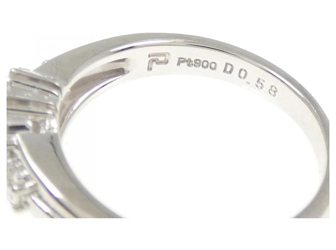 Autre Marque Pola Platinum Diamond Ring Silber - Ansicht 4