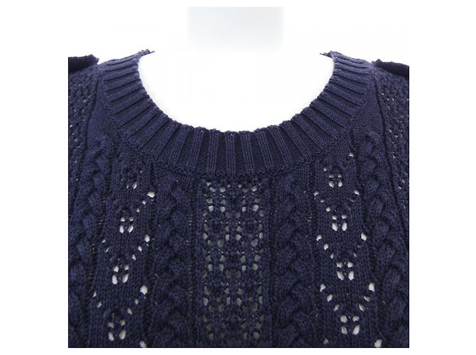 Timeless Chanel Kleid Blau Marineblau - Ansicht 5