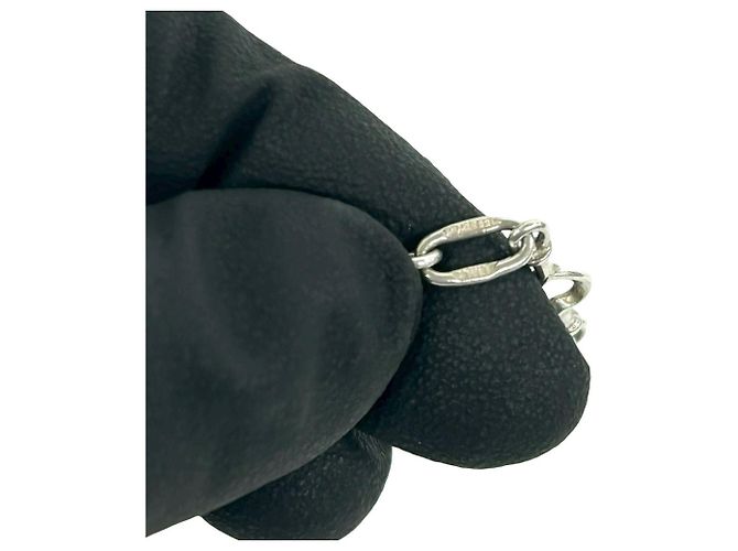 Tiffany & Co Bracciale Tiffany Vintage Heart Link ID Argento - vista 3