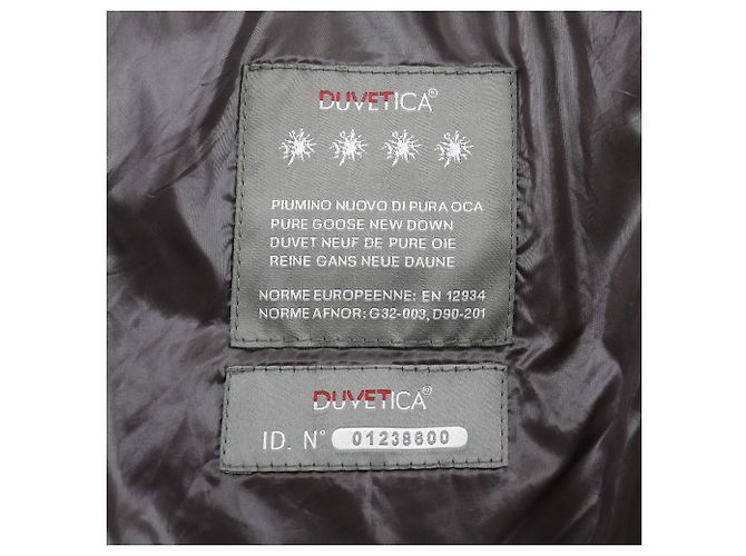 Autre Marque Chaqueta de plumón de nylon Kappa de DUVETICA Castaño Marrón oscuro - vista 7