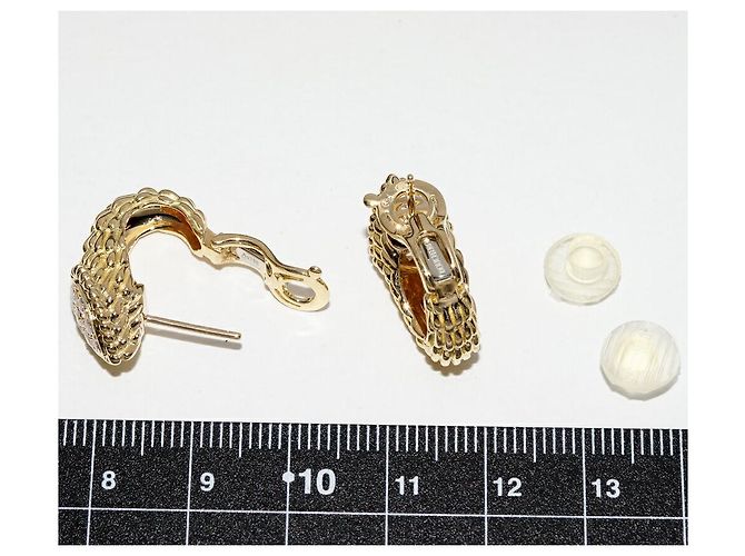 Orecchini Boucheron Serpent Bohème Au750 Diamond D'oro - vista 4