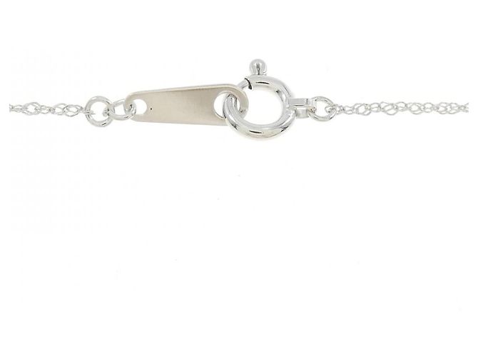 Autre Marque Collana in oro bianco Au750 e diamanti Argento - vista 5