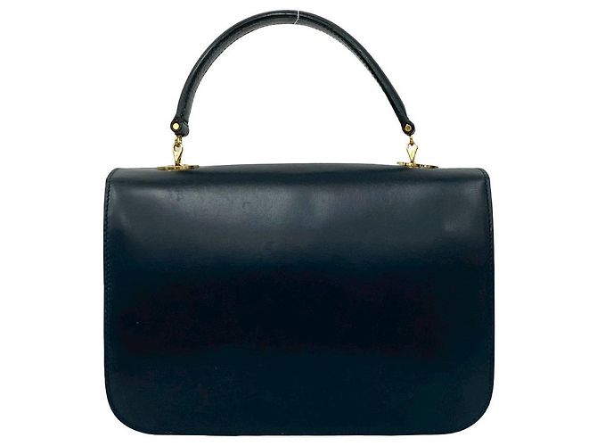 Céline Borsa in pelle di vitello Celine Blu - vista 4