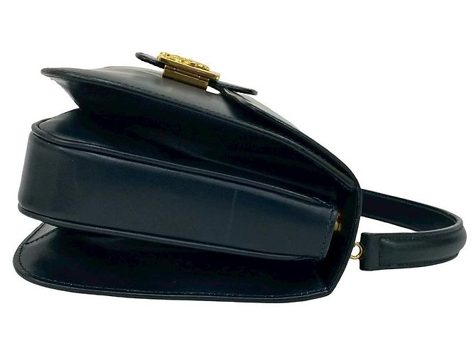 Céline Borsa in pelle di vitello Celine Blu - vista 7