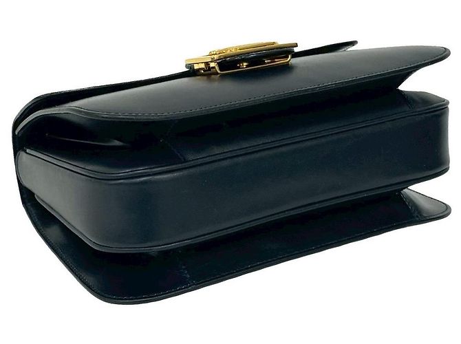 Céline Borsa in pelle di vitello Celine Blu - vista 8