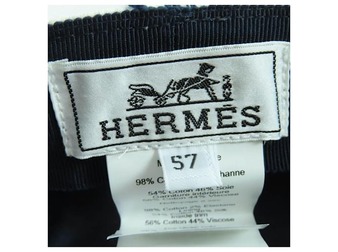 Hermès Hermes Vauban Baumwollkappe - Ansicht 8