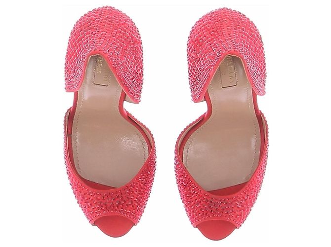Aquazzura Rote Pumps mit Strass - Ansicht 6