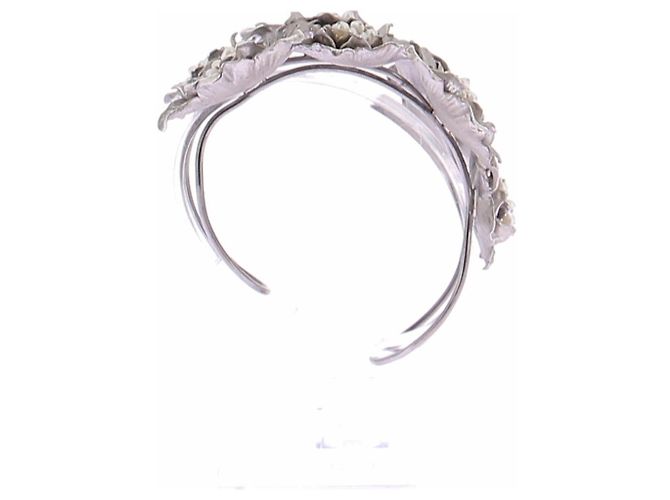 Autre Marque Bracciale manchette di perle Silvia Furmanovich Argento - vista 2