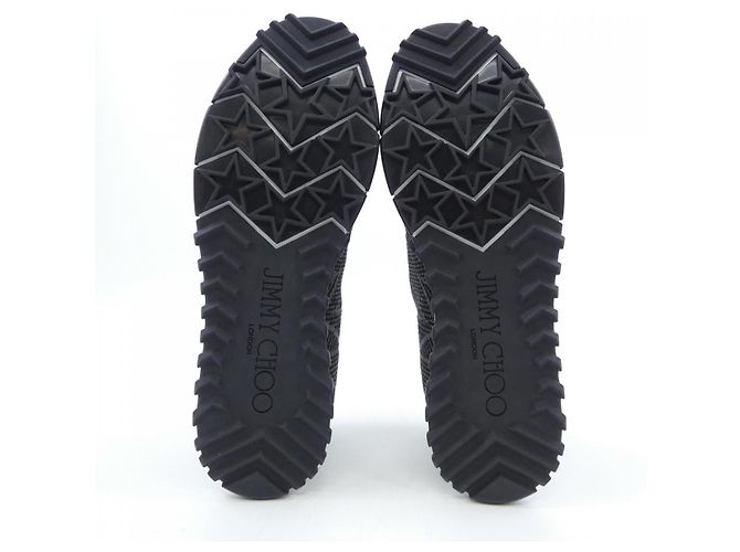Sneakers Jimmy Choo Marrone Nero - vista 4