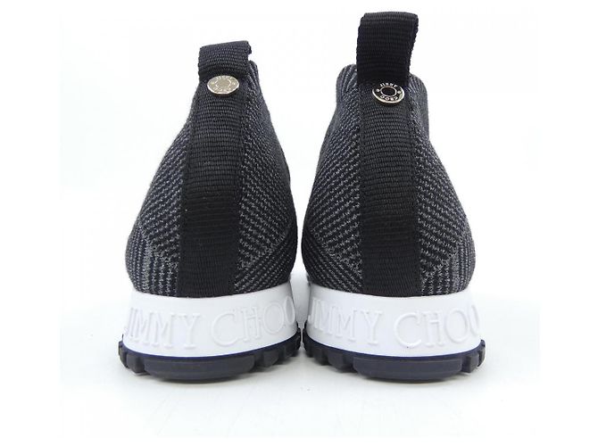 Sneakers Jimmy Choo Marrone Nero - vista 5