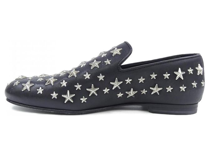 JIMMY CHOO Lederschuhe Schwarz - Ansicht 2