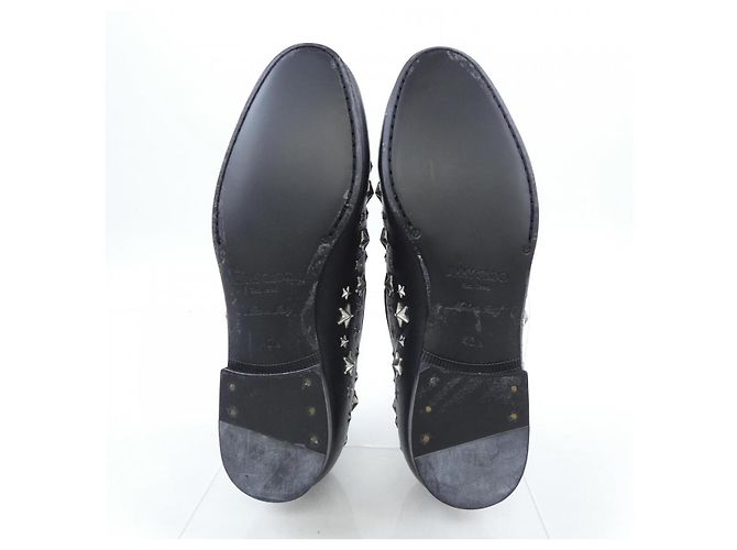 JIMMY CHOO Lederschuhe Schwarz - Ansicht 4