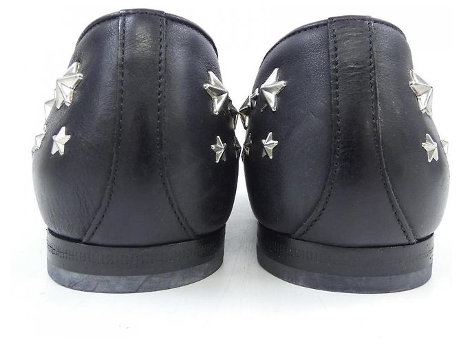 JIMMY CHOO Lederschuhe Schwarz - Ansicht 5