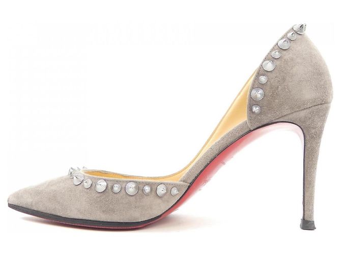 Décolleté Christian Louboutin Marrone - vista 2