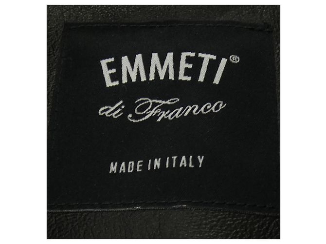 Autre Marque Emmeti Lammfelljacke Schwarz - Ansicht 4