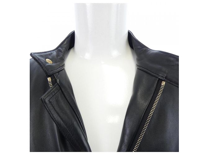 Autre Marque Emmeti Lammfelljacke Schwarz - Ansicht 5