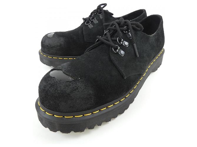 Autre Marque Dr. Martens Lederschuhe Schwarz - Ansicht 3