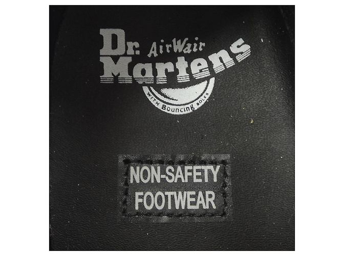Autre Marque Dr. Martens Lederschuhe Schwarz - Ansicht 6