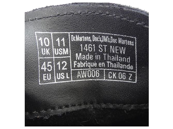 Autre Marque Dr. Martens Lederschuhe Schwarz - Ansicht 7
