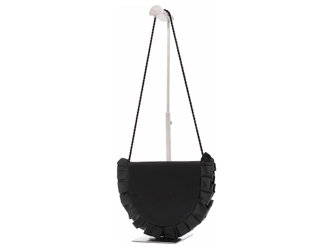 Dior Pochette in raso nero - vista 5