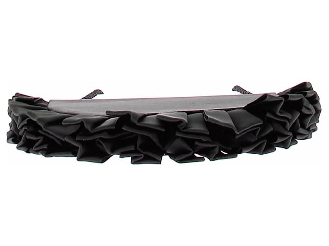 Dior Pochette in raso nero - vista 6