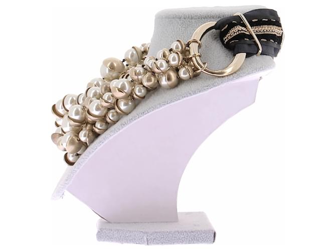 Collana Dior in perle dorata D'oro - vista 5