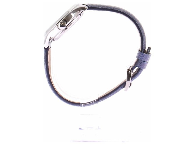 Autre Marque Automatikuhr mit blauem Eidechsenarmband - Ansicht 6