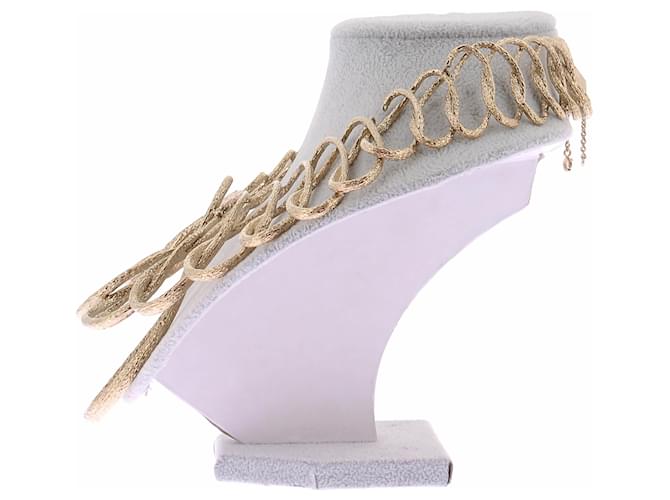 Collana Dior dorata D'oro - vista 4