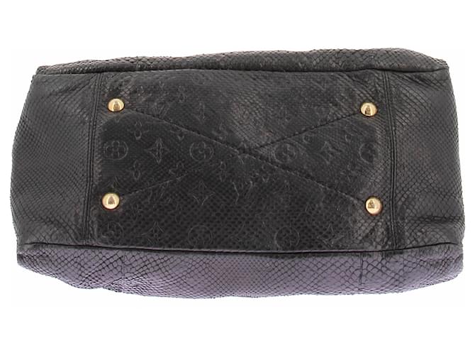 Louis Vuitton Bolsa Artsy em python preto - vista 6