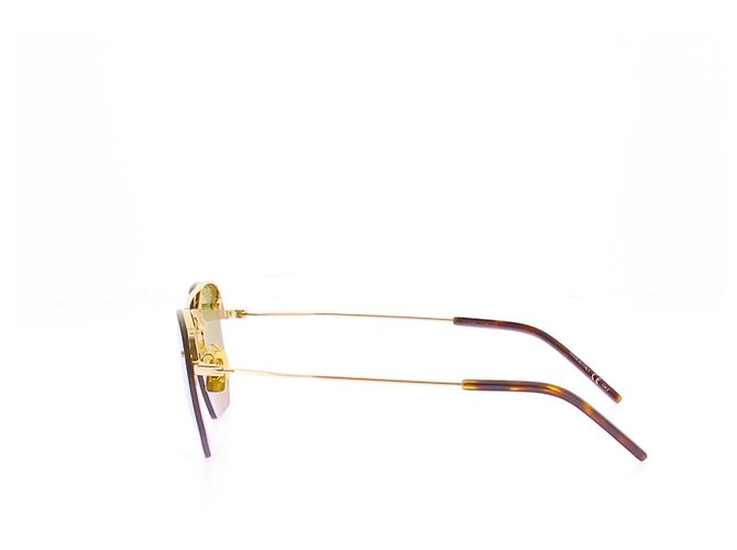 Saint Laurent Gafas de sol doradas Dorado - vista 4