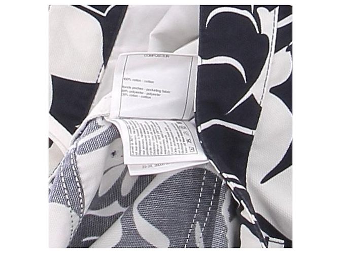 Chanel Short marino/blanco Azul marino - vista 5