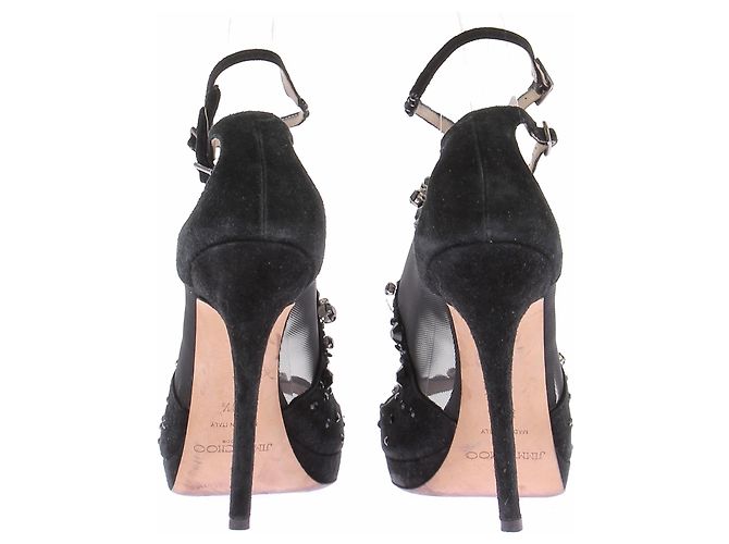 Jimmy Choo Sandali con tacco neri Nero - vista 6