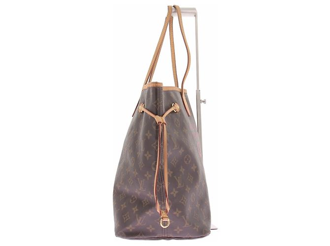 Louis Vuitton Neverfull aus beschichtetem Canvas Braun - Ansicht 2