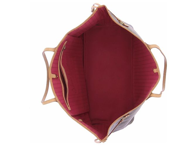 Louis Vuitton Neverfull aus beschichtetem Canvas Braun - Ansicht 7