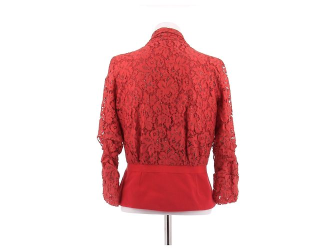 Top de algodón rojo Emanuel Ungaro Talla 40 Roja - vista 2