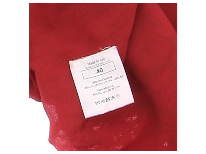 Top de algodón rojo Emanuel Ungaro Talla 40 Roja - vista 5