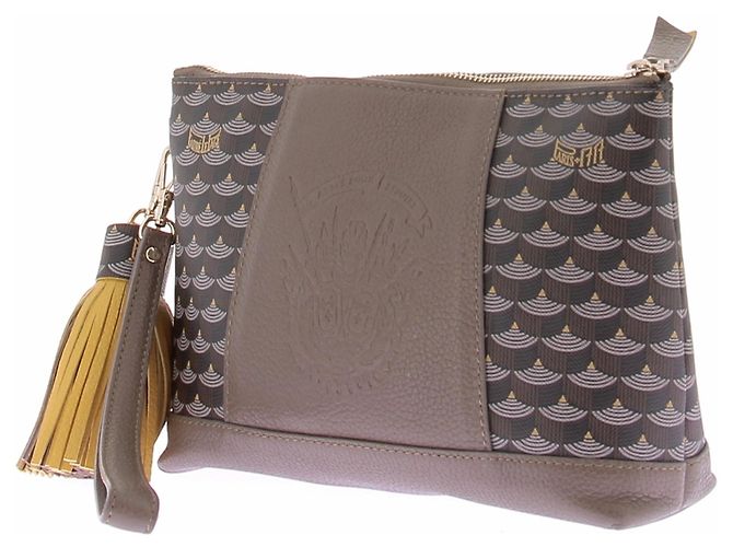 Fauré Le Page Necessaire "Carry On" taupe Marrone - vista 5