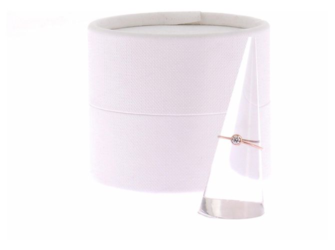 Autre Marque Anillo de bronce talla 49 Dorado - vista 2
