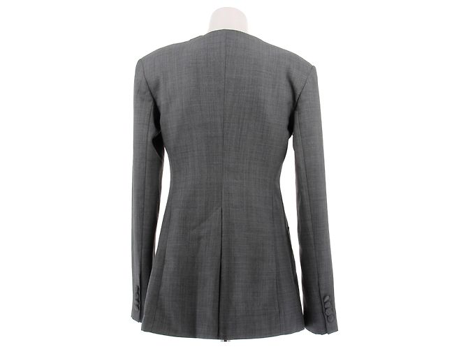 Blazer Ganni de lana gris - vista 2