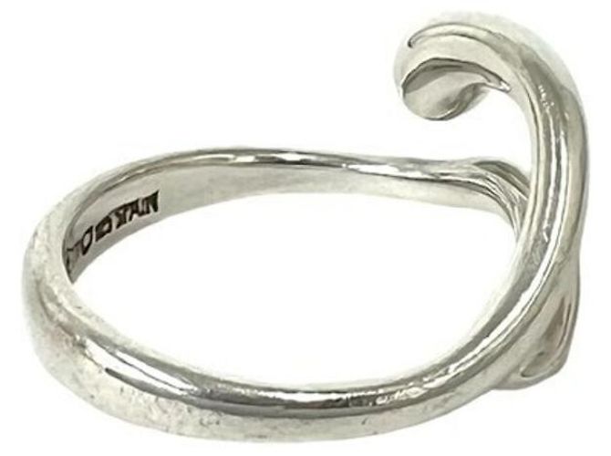 Tiffany & Co Tiffany Vintage Teardrop Band Ring Silber - Ansicht 5