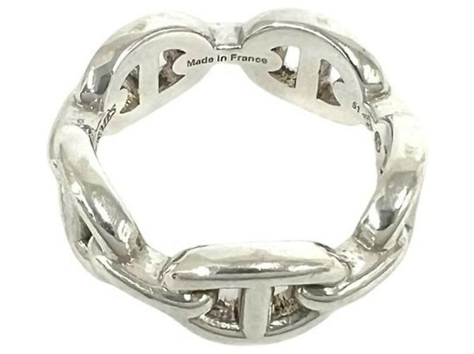 Hermès Hermes Chaine d'Ancre Enchainée Ring Silber - Ansicht 4
