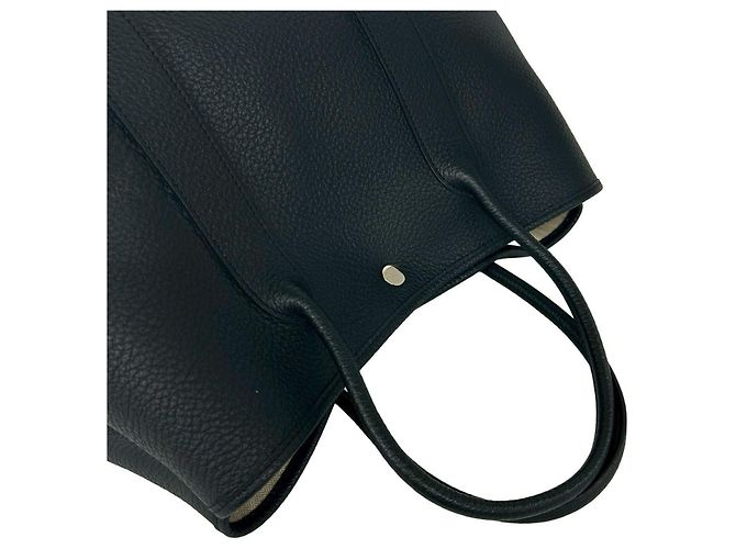 Hermès Borsa Hermes Garden Party 36 PM Nero - vista 4