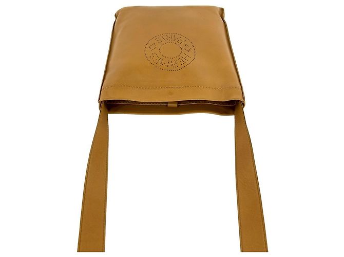 Hermès Borsa a tracolla Hermes Clou de Selle in pelle Agneau Milo Marrone - vista 4