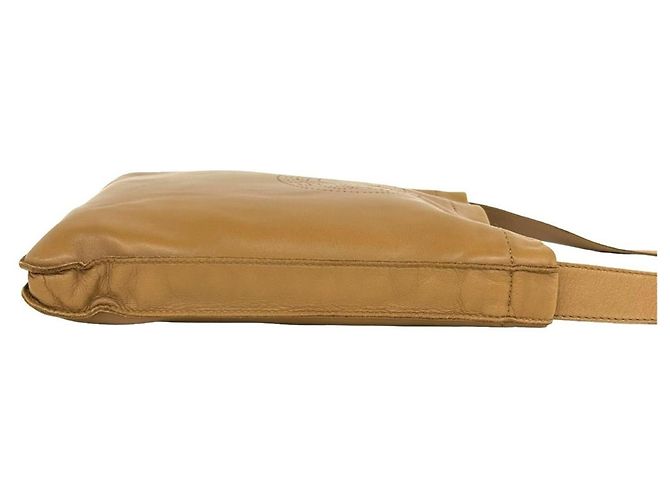 Hermès Borsa a tracolla Hermes Clou de Selle in pelle Agneau Milo Marrone - vista 6